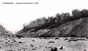 Tamanrasset - Gorges de Tahoulahoun - 1930